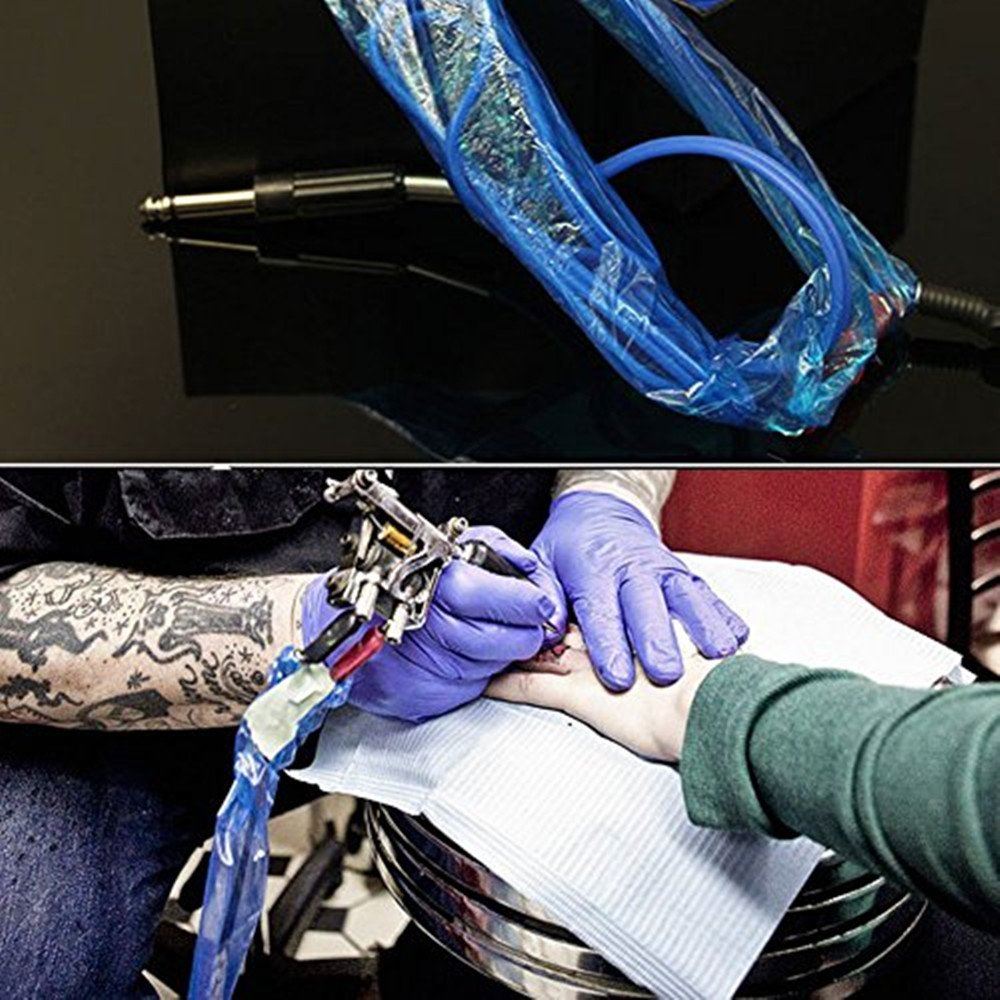 Tattoo Clip Cord Covers Safety Tattoo Clip Cord Bags for Tattoo Machine Tattoo Supplies Tattoo Kits
